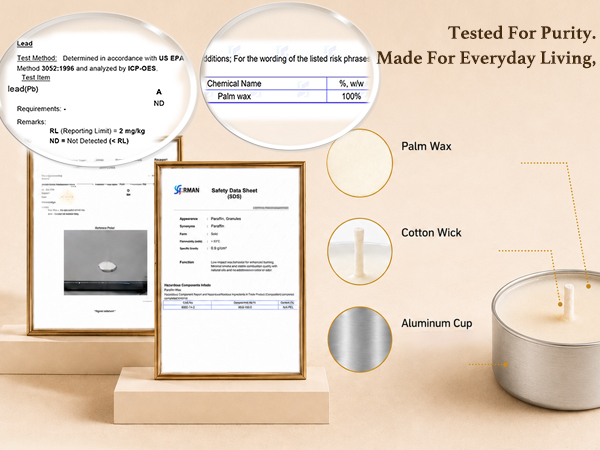 unscented tea light candles