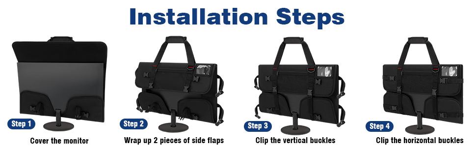 monitor carrying case