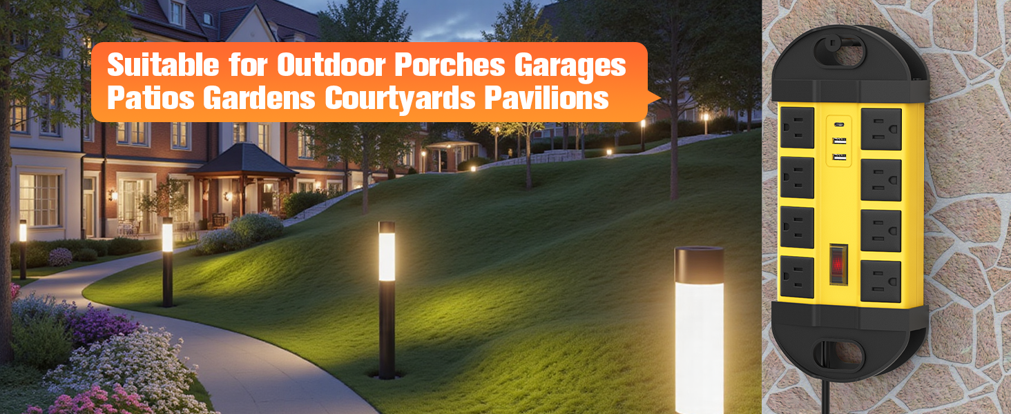 power strip weatherproof