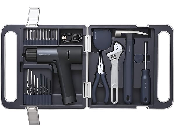 HOTO Cordless Brushless Drill Tool Set