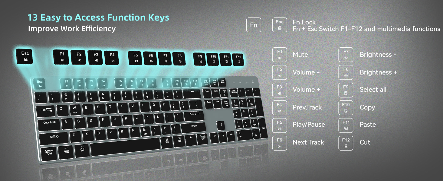 wired backlit keyboard