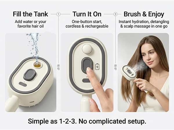 air cushion massage comb