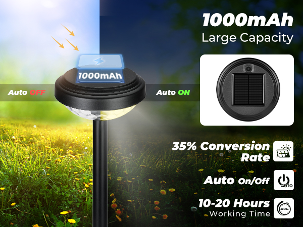 solar walkway lights