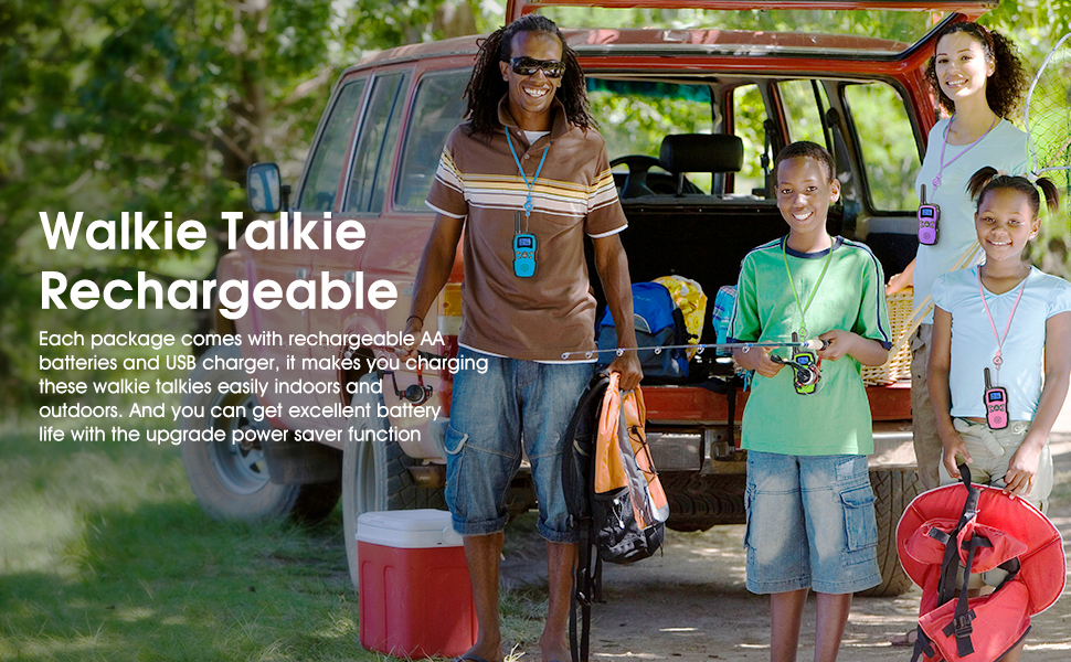 walkie talkies rechargeable