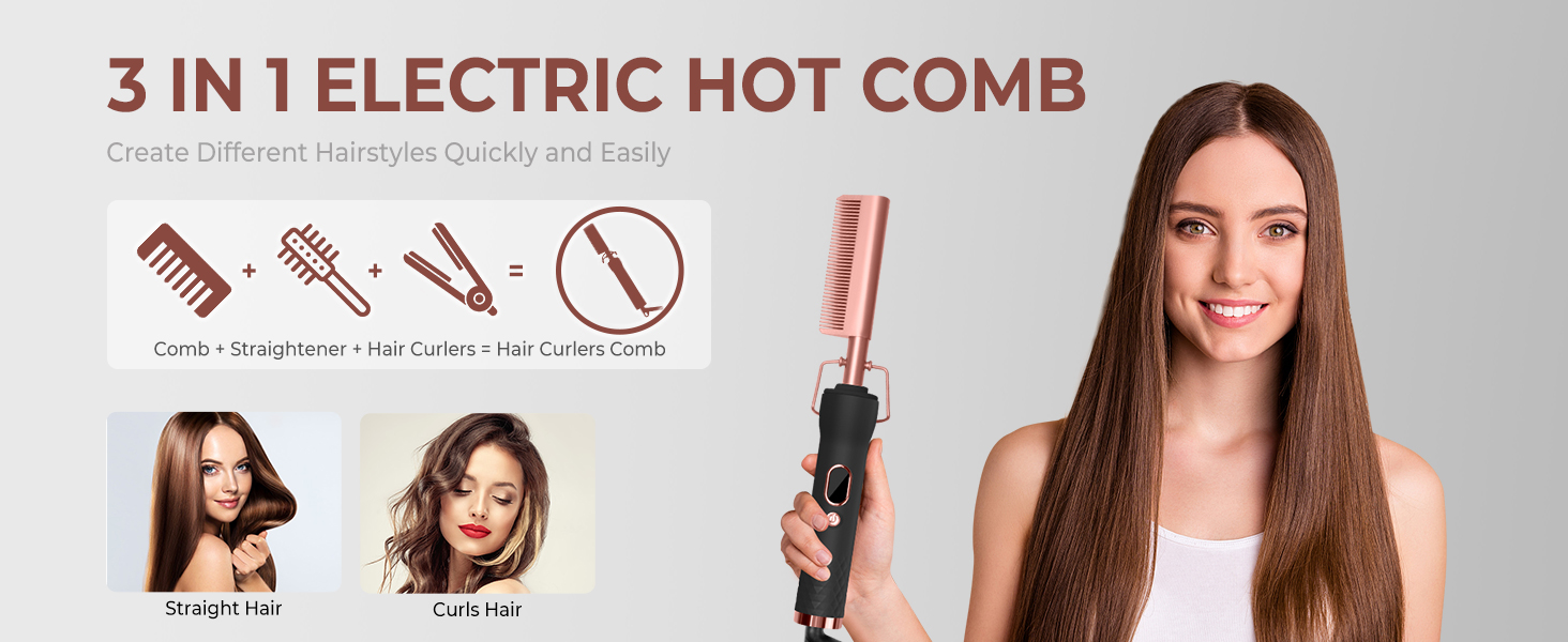 mini hot comb