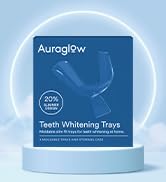Auraglow Teeth Whitening Trays, Moldable Mouth Trays for Teeth Whitening, 20% Slimmer Design for ...