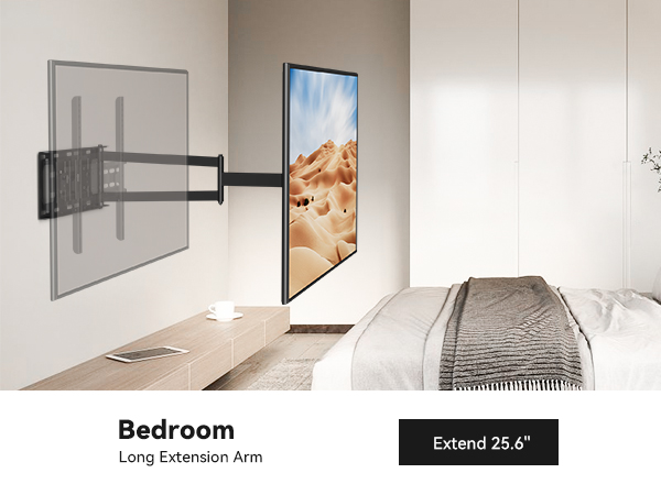long arm TV mount
