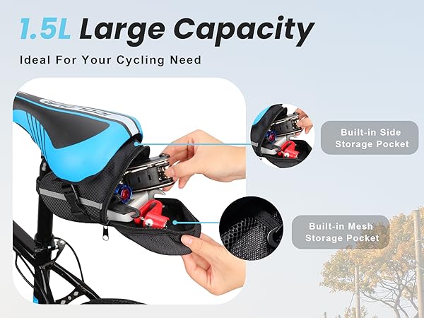 Bicycle Saddle Bag Under Seat Bicycle Bag