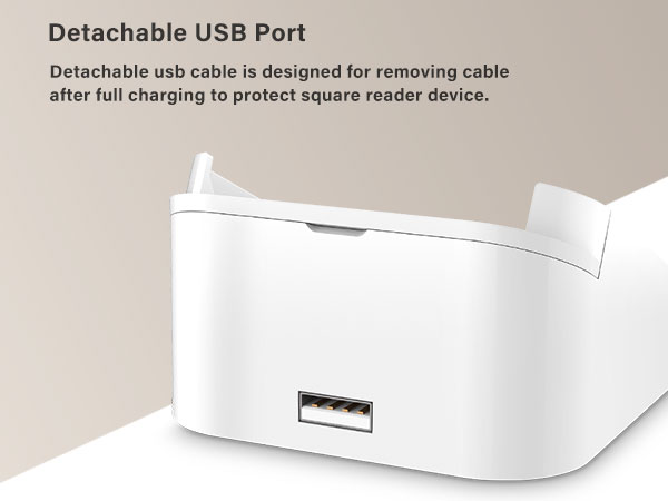 Square Dock for Square Reader 1st Generation, Holder Stand for Square Card Reader 1st Generation,