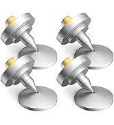 4 Pcs Speaker Feet Isolation Pads POM Spike Stand Subwoofer Feet for Vibration Damping, HiFi Spea...