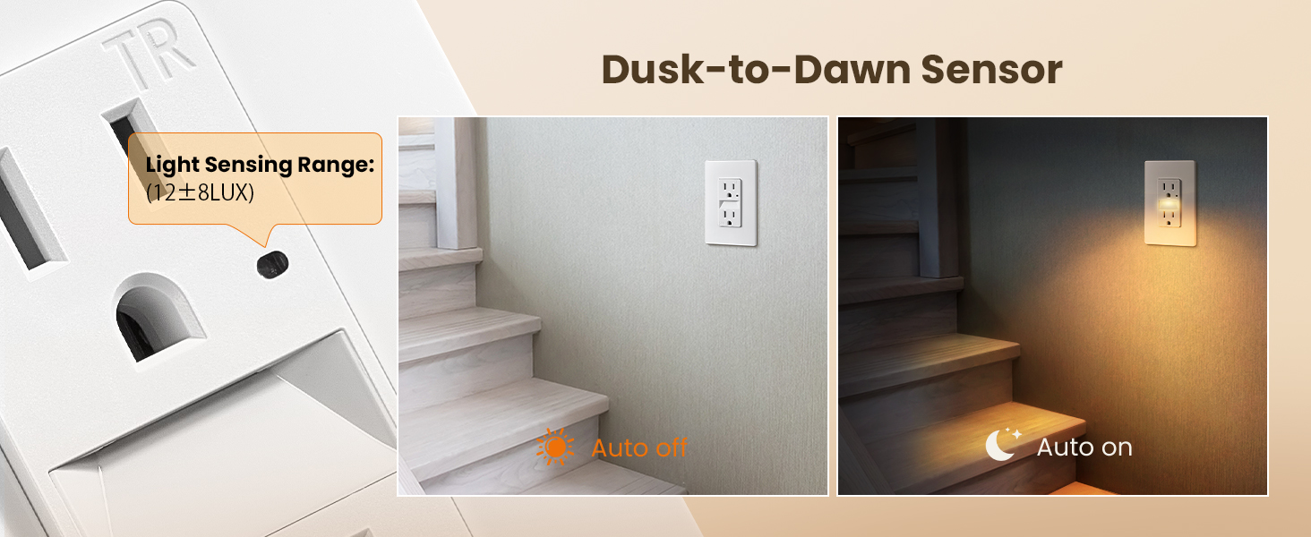 dusk to dawn nightlight