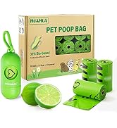 MUAMUA DOG POOP BAGS LEMON SCENTED 300 COUNT