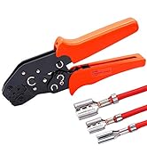 Twidec/Wire Crimping Pliers 2.8/4.8/6.3 mm Spade 26-16AMG Crimping Tools Manual Crimp Fold Tool f...