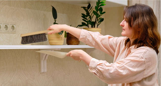 dusting