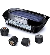 Tymate RV Tire Pressure Monitoring System - M12-3 Tire Pressure Monitor System with Solar Charge,...
