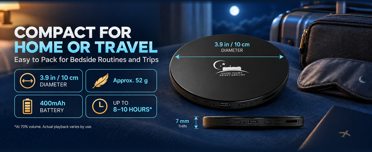 Pillow Speaker Bluetooth Wireless