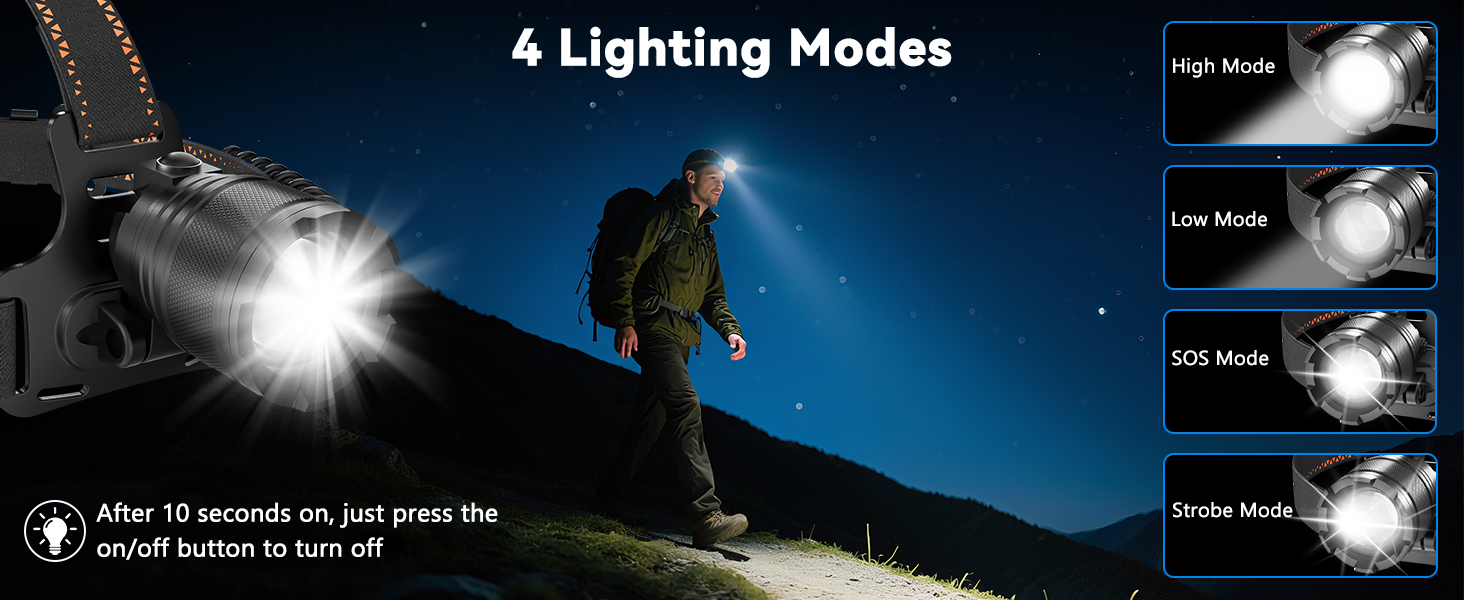 4 Lighting Modes
