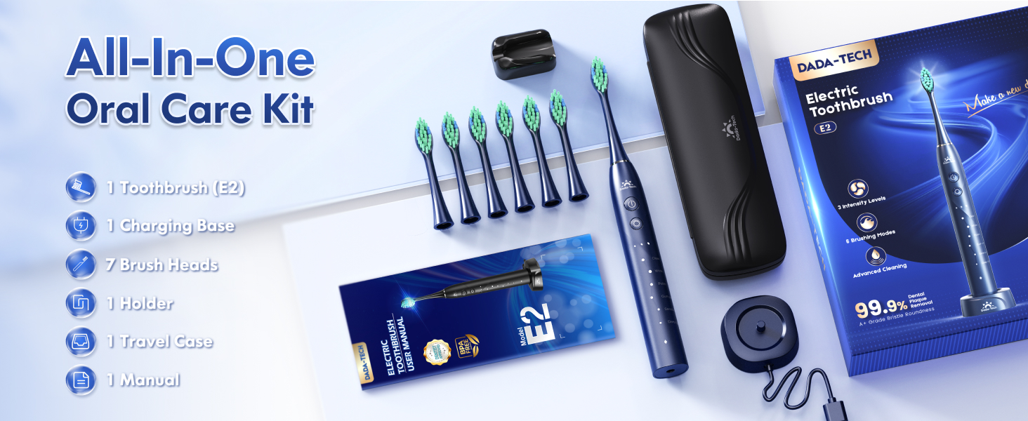 with-Travel-Case, Holder-&amp;amp;-7-Brush-Heads