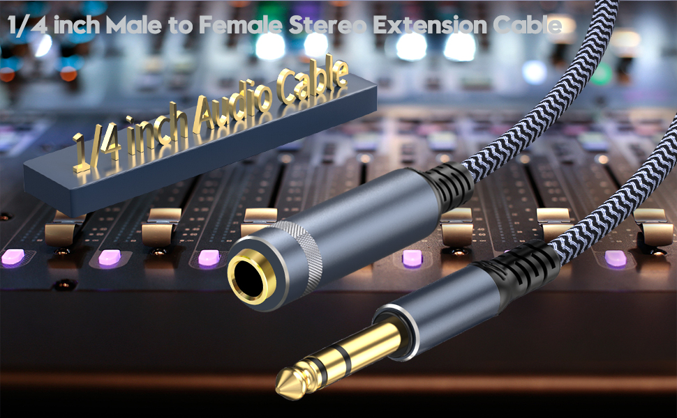 1/4 inch Extension Cable