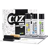 COZGO Shoe Cleaner &amp; Care kit, 10.15Oz*3, Shoe Foam Cleaner, Shoe Protector Spray, Shoe Freshen D...
