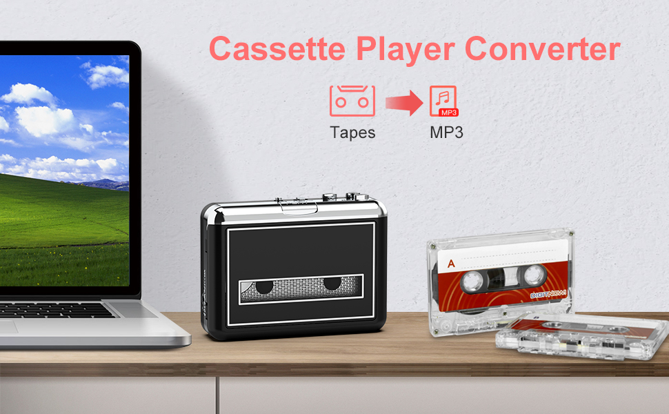 personal cassette player converter