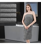 Bath Towel Set of 4 Extra Large Bath Sheet 35"x70" Oversized Bath Towel Soft Microfiber Bathroom ...