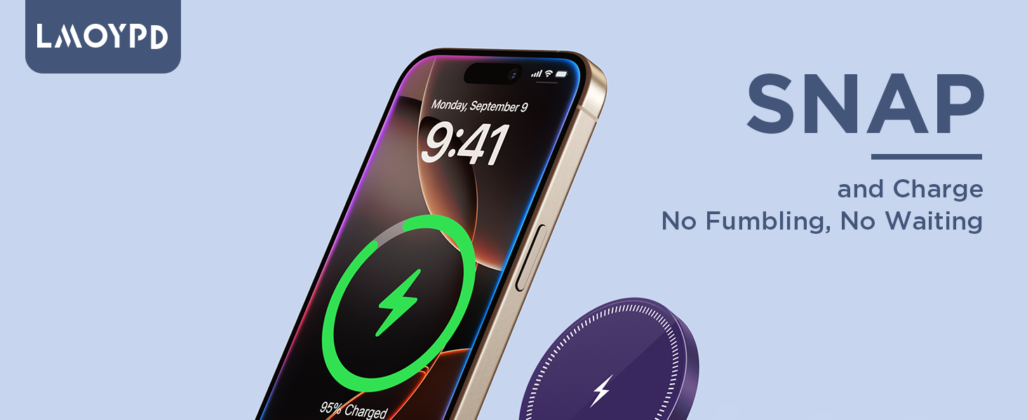 magsafe charger purple