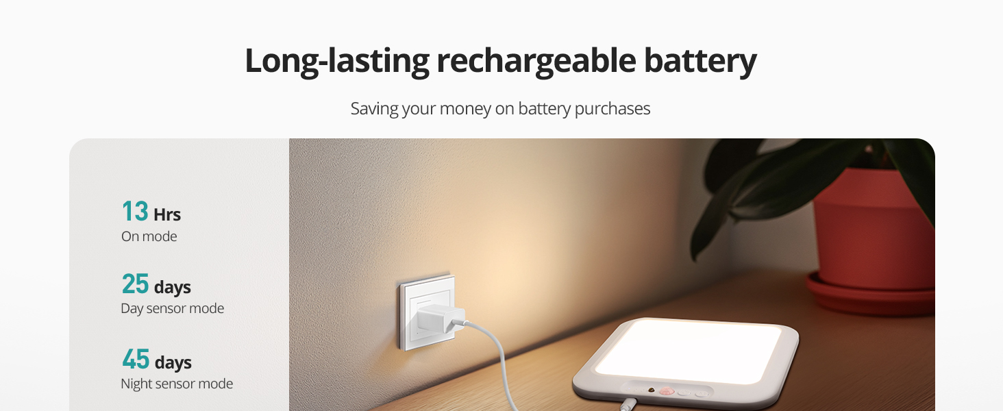Rechargeable Battery Operated Ceiling Light