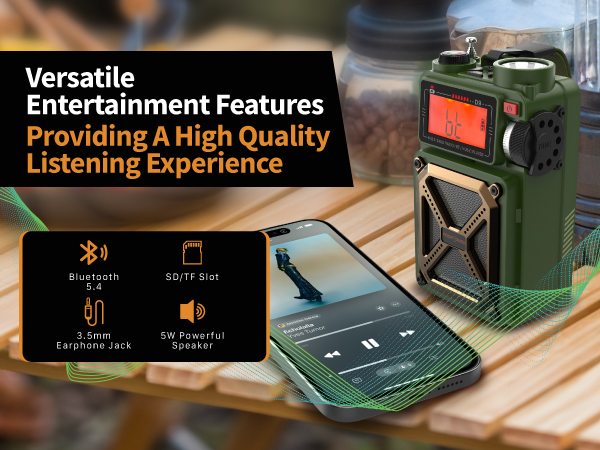 versatile entertainment features