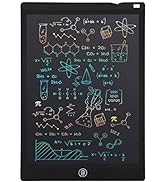 LCD Writing Tablet, Electronic Digital Writing &amp;Colorful Screen Doodle Board, cimetech 12-Inch Ha...