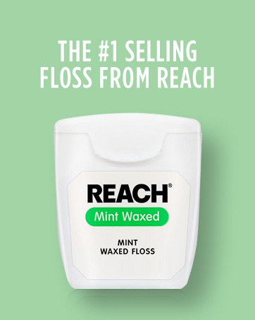 Reach #1 selling floss is mint waxed floss! See what all the buzz is about today.