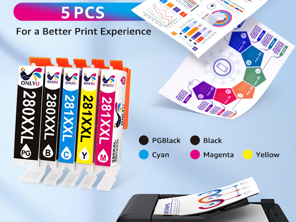 281 ink cartridges for canon printers
