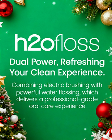 2 in 1 electric toothbrush and water flosser