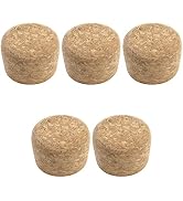 Chinflly Wooden Cork Plugs,Corks Stoppers Soft Wood Wine Bottle Replacement Corks(2x1.85x1.38 Inc...