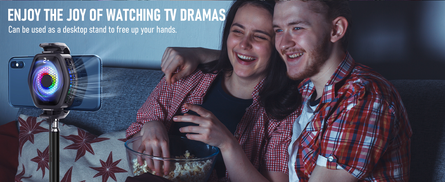 2-in-1 Magnetic & Clip-On Phone Cooler