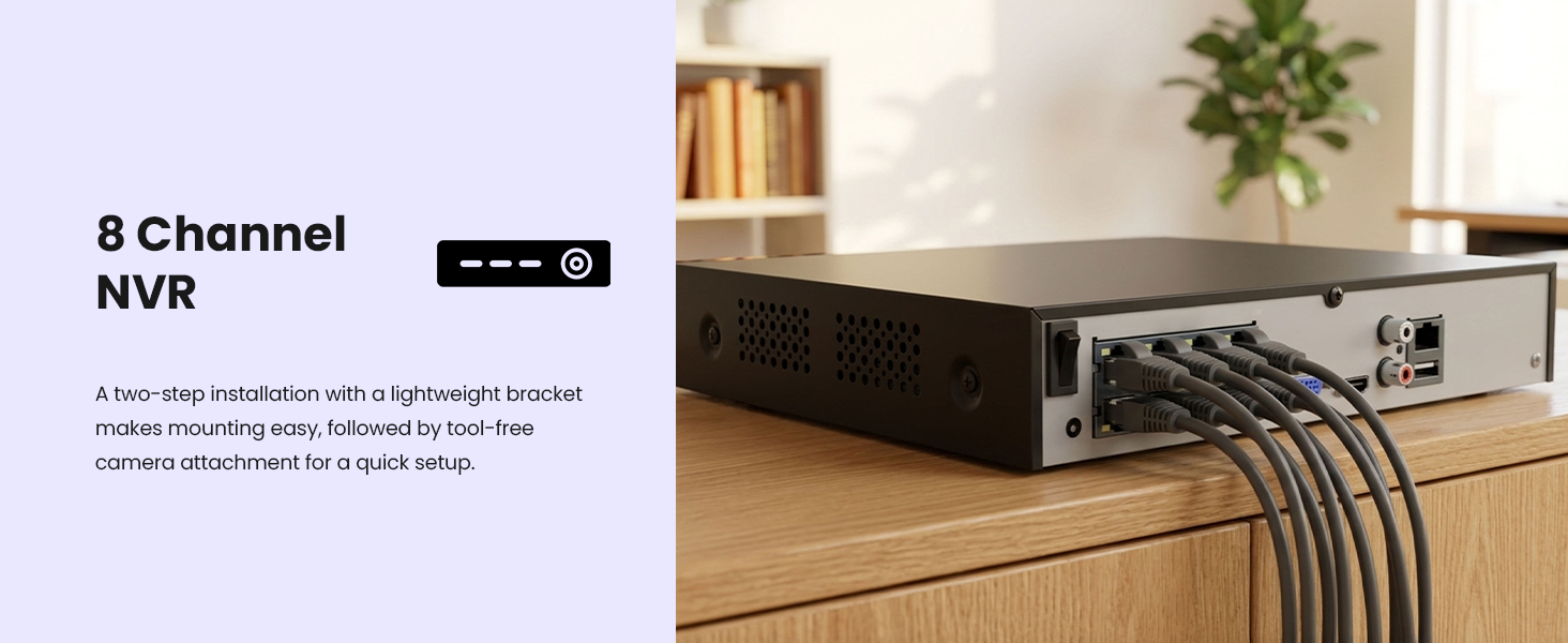 CN251 8 Channel NVR