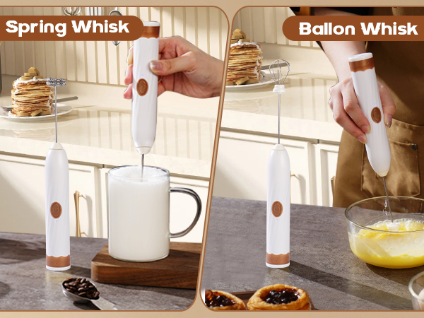 Milk mixing stick coffee frother