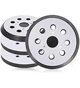 Orbital Sander Pad Replacement for Makita, 4 PCS 5 inch 8 Hole Hook and Loop Sanding Pads, Metal ...