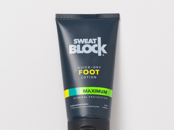 SweatBlock Quick-Dry Foot Lotion