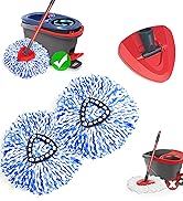 NEWE Mop Replacement Heads for O-Cedar 2 Tank System Spin Mop