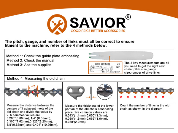 Savior Chainsaw Chain