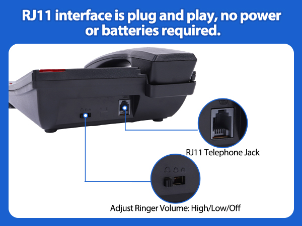 Corded Phone with Caller ID