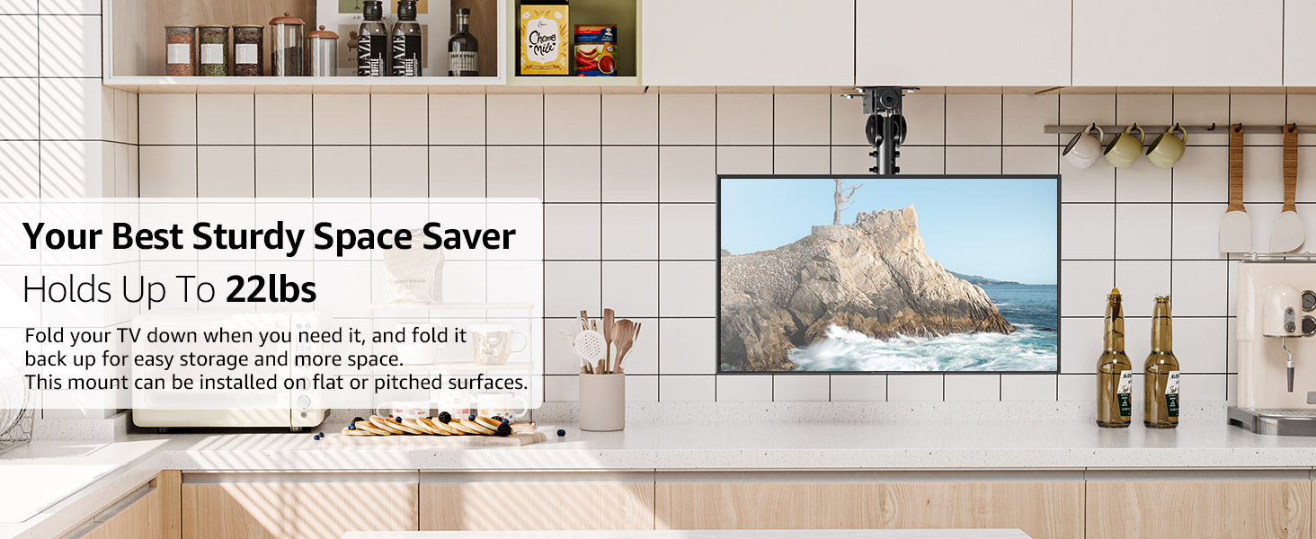 Space Saving tv mount 32 inch