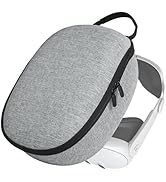 VZNEK Hard Carrying Case for Oculus/Meta Quest 3 Fits Official VR Headset with Elite Strap &amp; Ques...