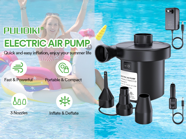 Electric Air Pump for Inflatables
