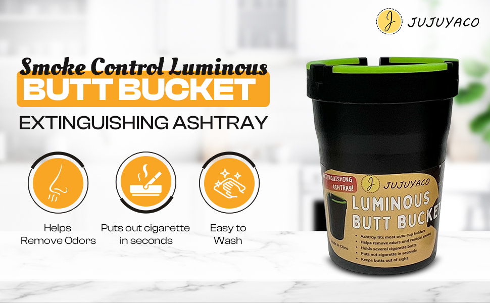 smokeless ashtray for car