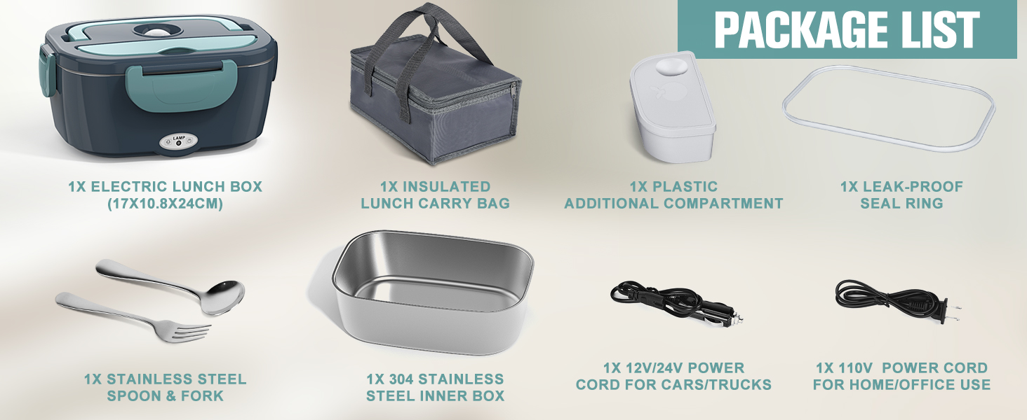 lonchera eléctrica portátil