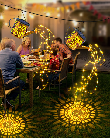 Solar Watering Can Lights Waterproof