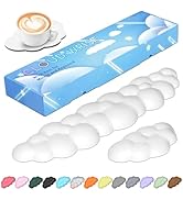 JIKIOU Upgrade Leather Cloud Keyboard Wrist Rest, Cloud Wrist Rest with Non-Slip PU Base, Comfort...