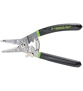 Greenlee 1955-SS Stainless Steel Wire Stripper for 10-18 AWG Solid and 12-20 AWG Stranded, Heavy-...